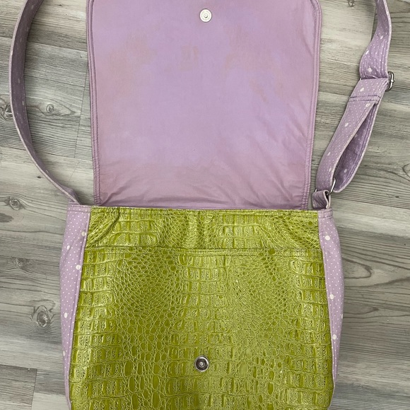 Bag DADDY, Plaid, Polka Dot, Magnetic Closuue - Picture 4 of 12